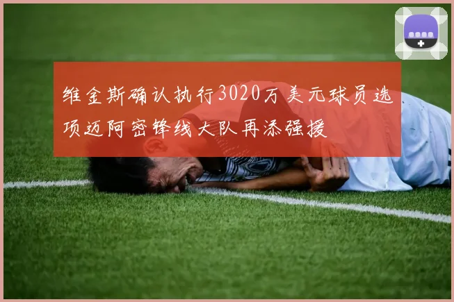 维金斯确认执行3020万美元球员选项迈阿密锋线大队再添强援